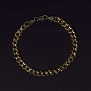 Pulso Tejido Barbado ORO14kt