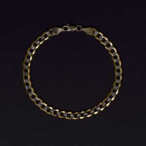 Pulso Tejido Barbado ORO14kt